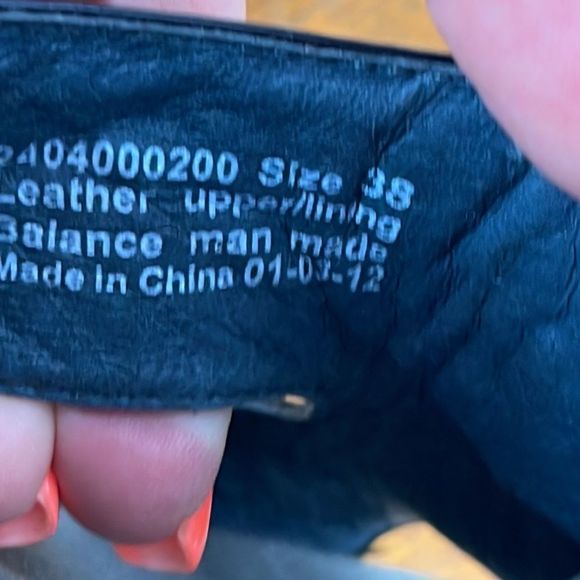 Dansko Dahlia Black Patent Toe Post Thong Sandals Wedge Flower Size 38 - Picture 10 of 11